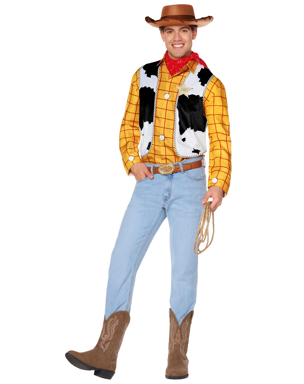 미국직구 스피릿할로윈 Adult Toy Story Woody Costume Kit (할로윈 한정)