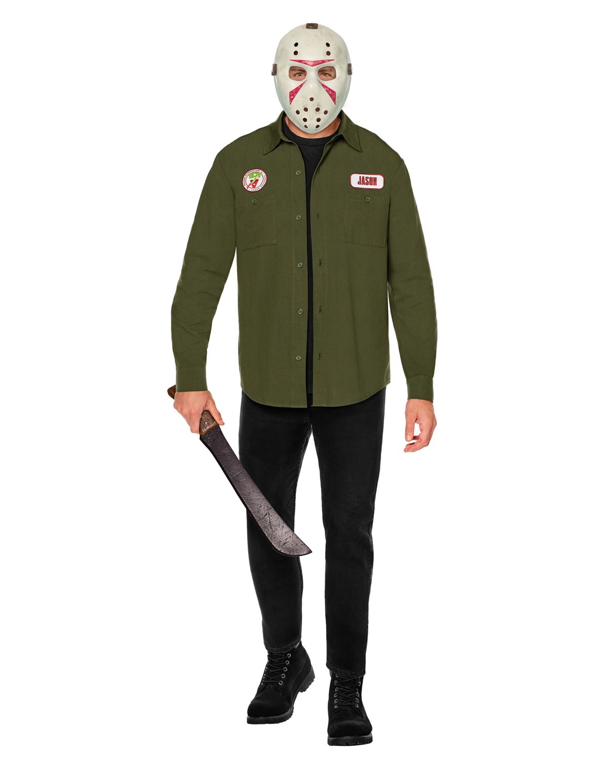 미국직구 스피릿할로윈 Adult Jason Universe Work Shirt Costume (할로윈 한정)