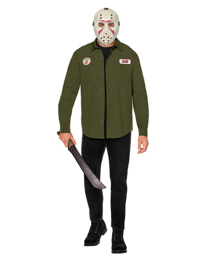 미국직구 스피릿할로윈 Adult Jason Universe Work Shirt Costume (할로윈 한정)