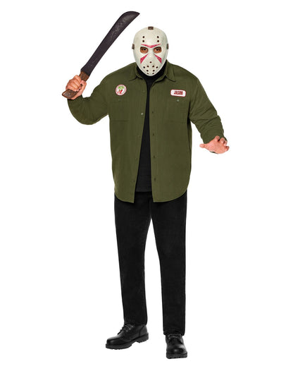 미국직구 스피릿할로윈 Adult Jason Universe Work Shirt Costume (할로윈 한정)