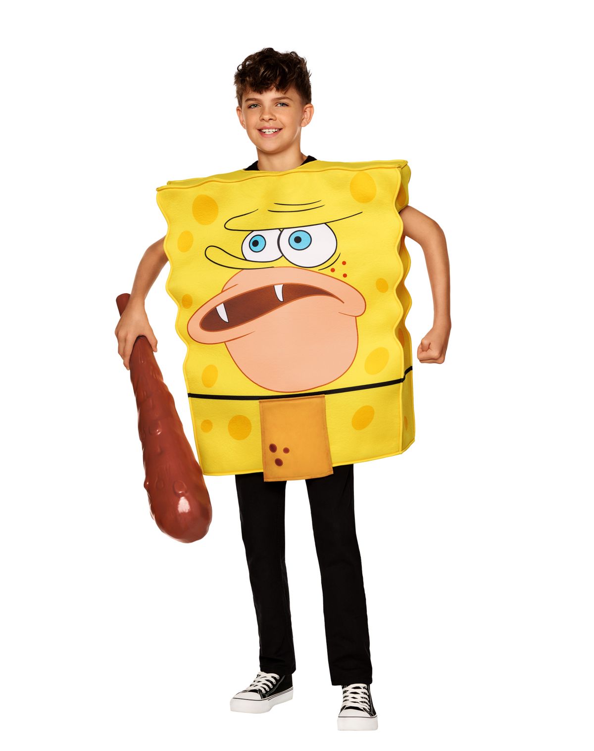 미국직구 스피릿할로윈 Kids SpongeBob SquarePants Caveman 3D Costume (할로윈 한정)