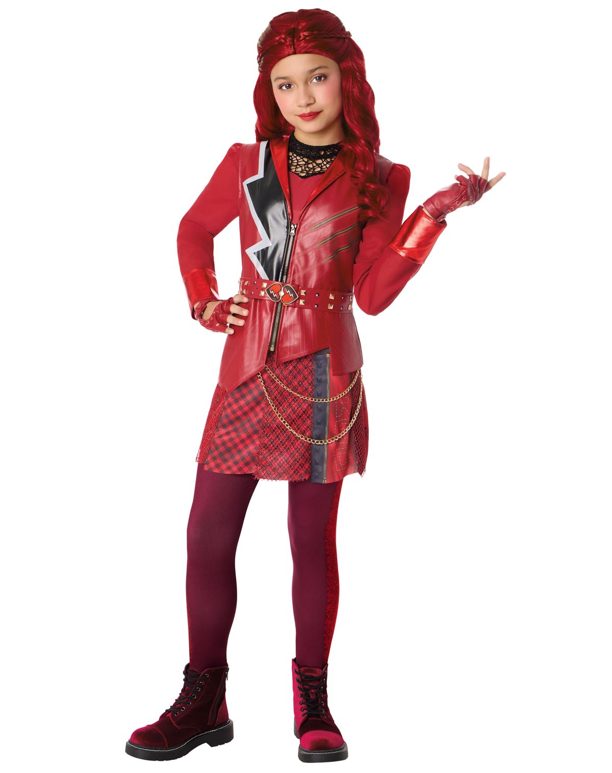 미국직구 스피릿할로윈 Kids Red Dress Costume - Descendants: Wicked Wonderland (할로윈 한정)