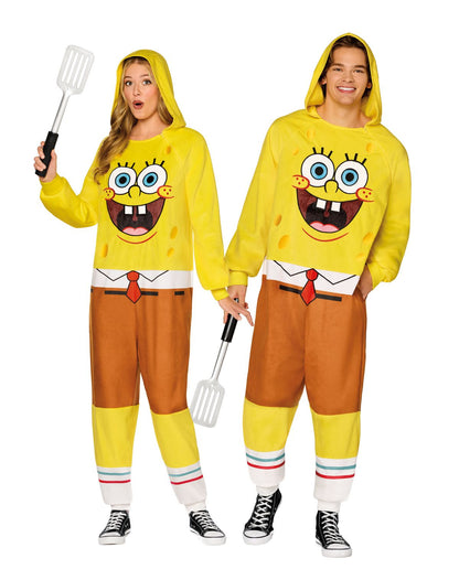 미국직구 스피릿할로윈 SpongeBob SquarePants Jumpsuit Costume (할로윈 한정)