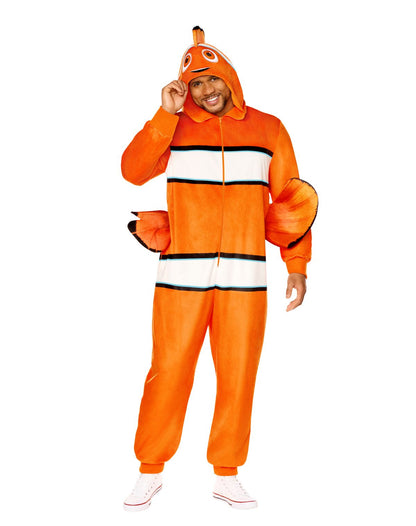 미국직구 스피릿할로윈 Adult Nemo Jumpsuit Costume - Finding Nemo (할로윈 한정)