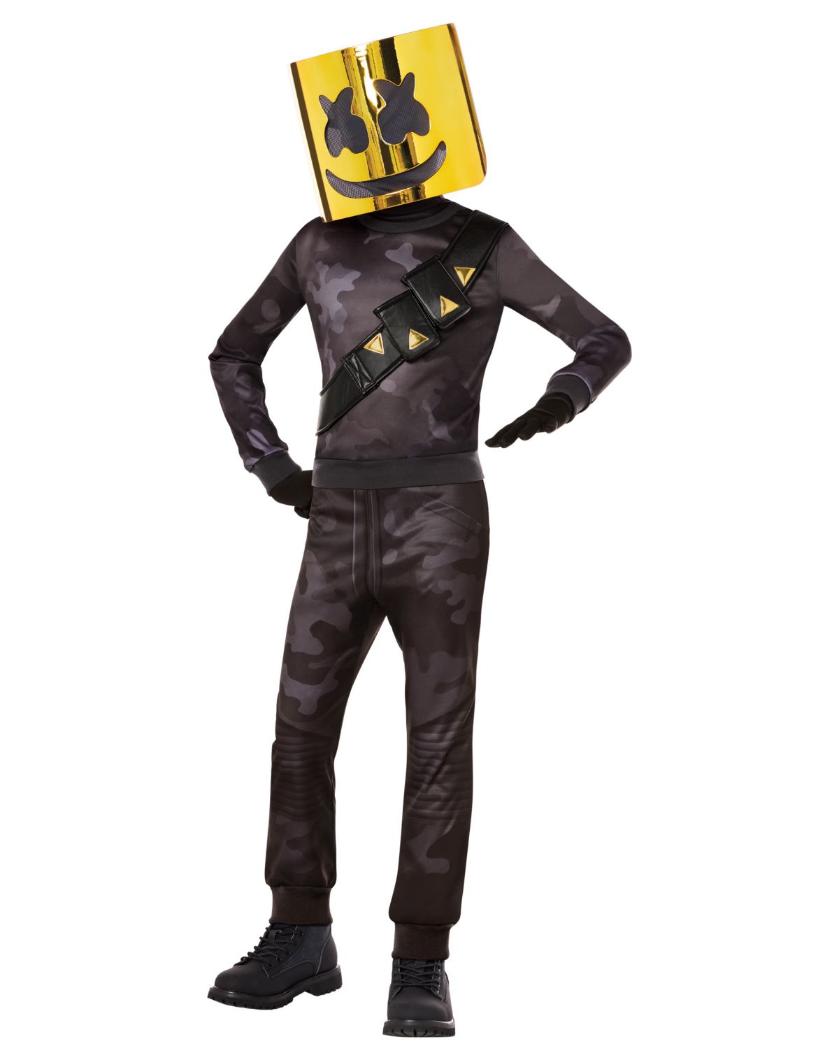 미국직구 스피릿할로윈 Youth Toasted Marshmello Jumpsuit Costume - Fortnite (할로윈 한정)