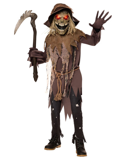 미국직구 스피릿할로윈 Kids Light-Up Twisted Scarecrow Costume (할로윈 한정)