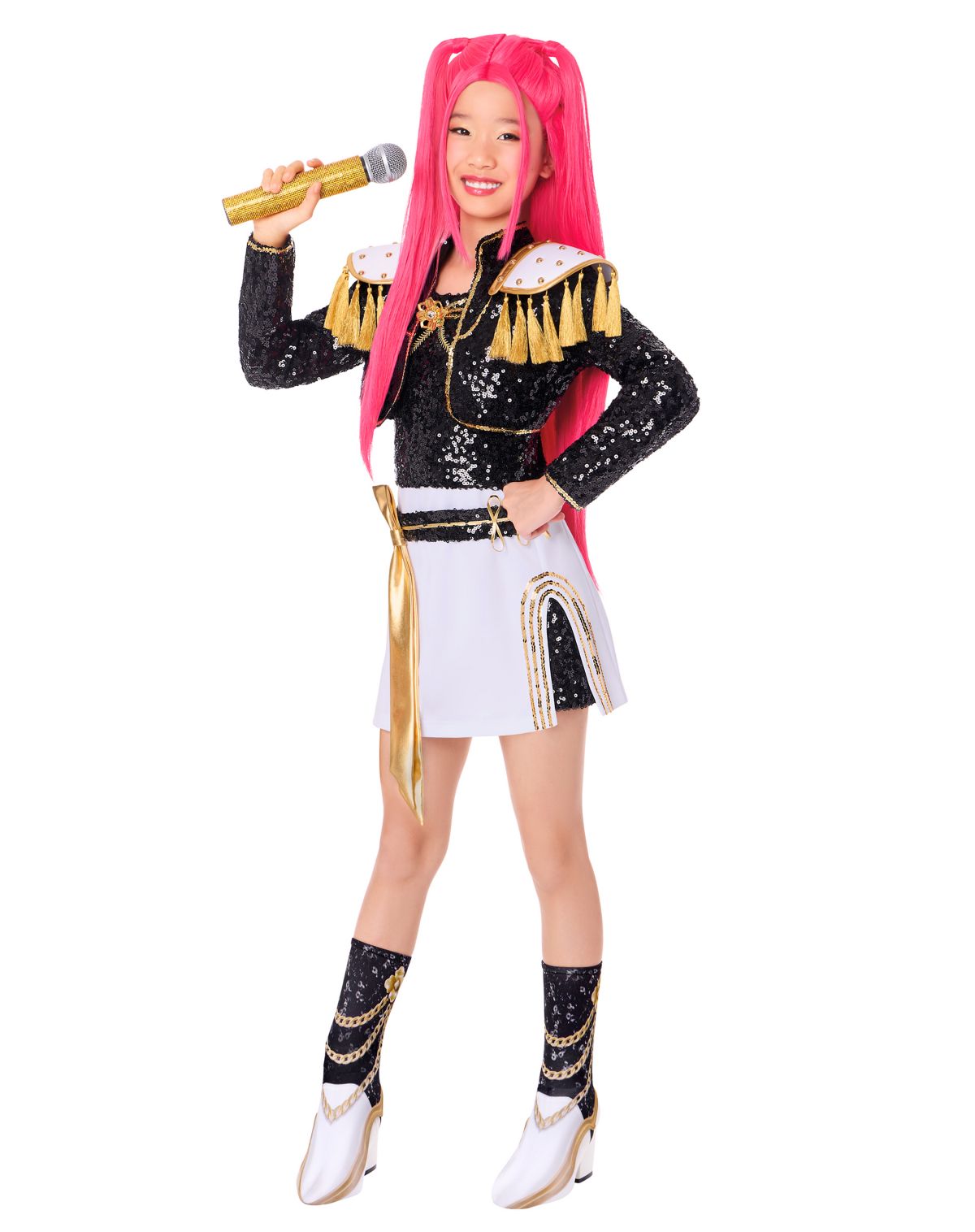 미국직구 스피릿할로윈 Kids Mira Golden Dress Costume - KPop Demon Hunters (할로윈 한정)