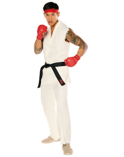 미국직구 스피릿할로윈 Adult Ryu Costume - Street Fighter (할로윈 한정)