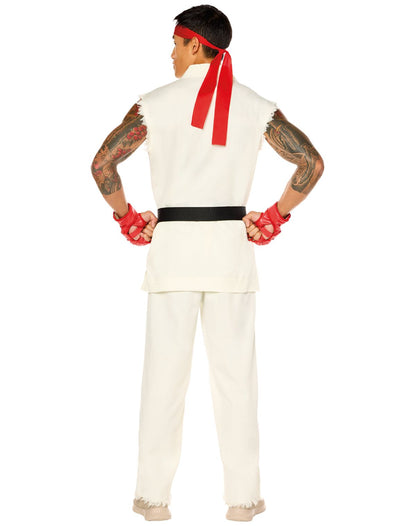 미국직구 스피릿할로윈 Adult Ryu Costume - Street Fighter (할로윈 한정)