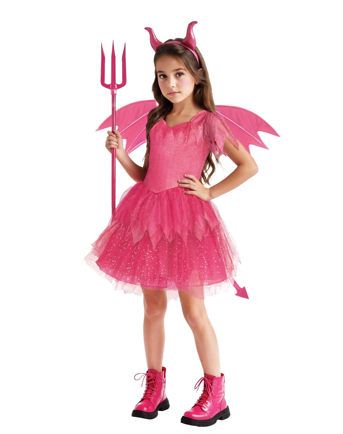미국직구 스피릿할로윈 Kids\' Devil Diva Dress Costume (할로윈 한정)