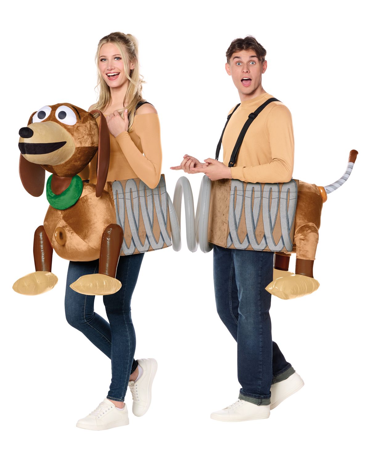 미국직구 스피릿할로윈 Adult Slinky Dog Ride-Along Duo Costume - Toy Story (할로윈 한정)