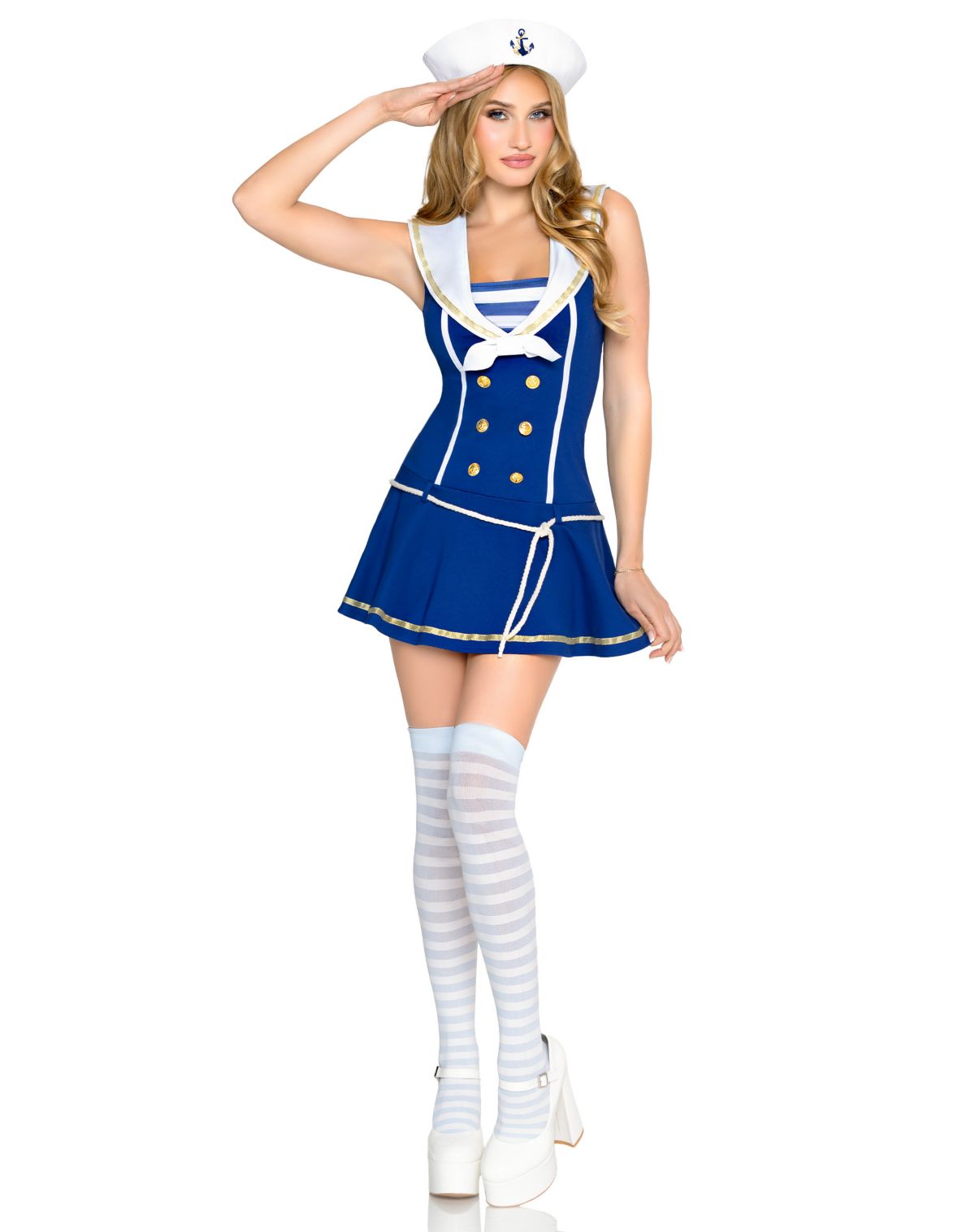 미국직구 스피릿할로윈 Adult Sailor Sweetie Dress Costume (할로윈 한정)