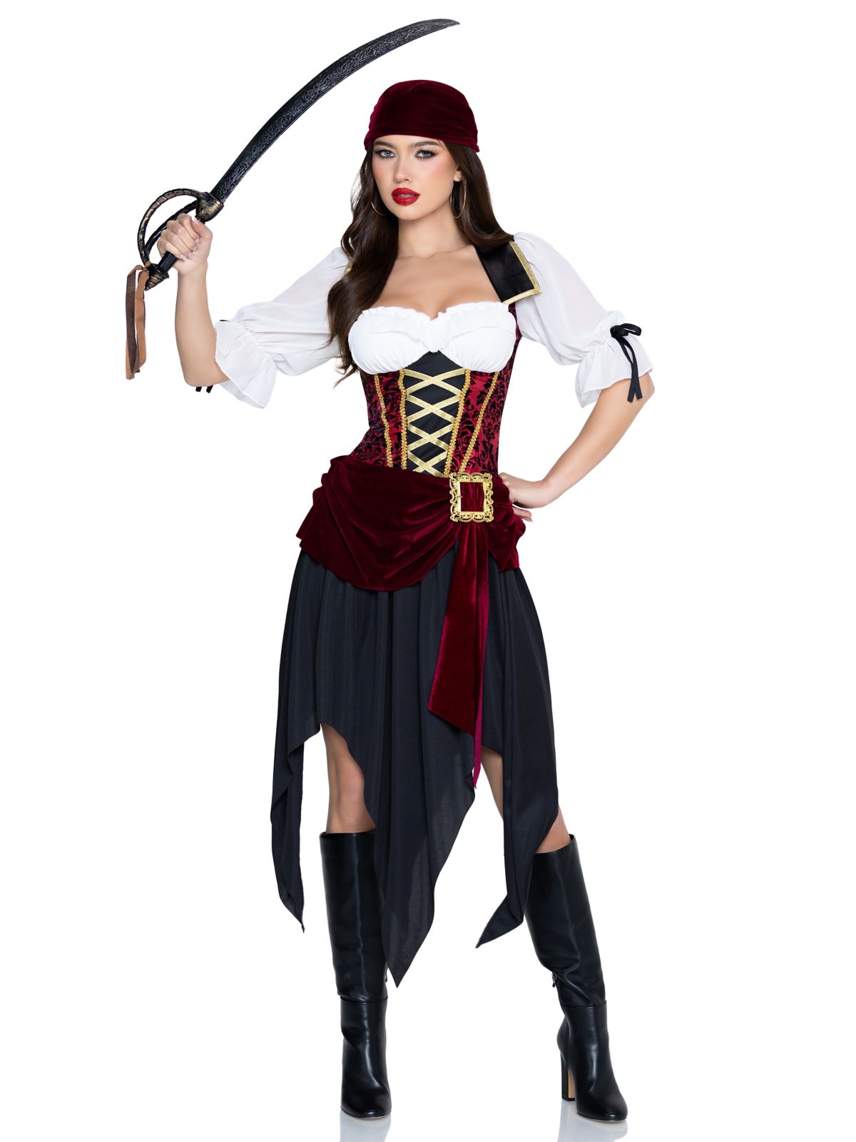 미국직구 스피릿할로윈 Adult Pirate Beauty Costume (할로윈 한정)