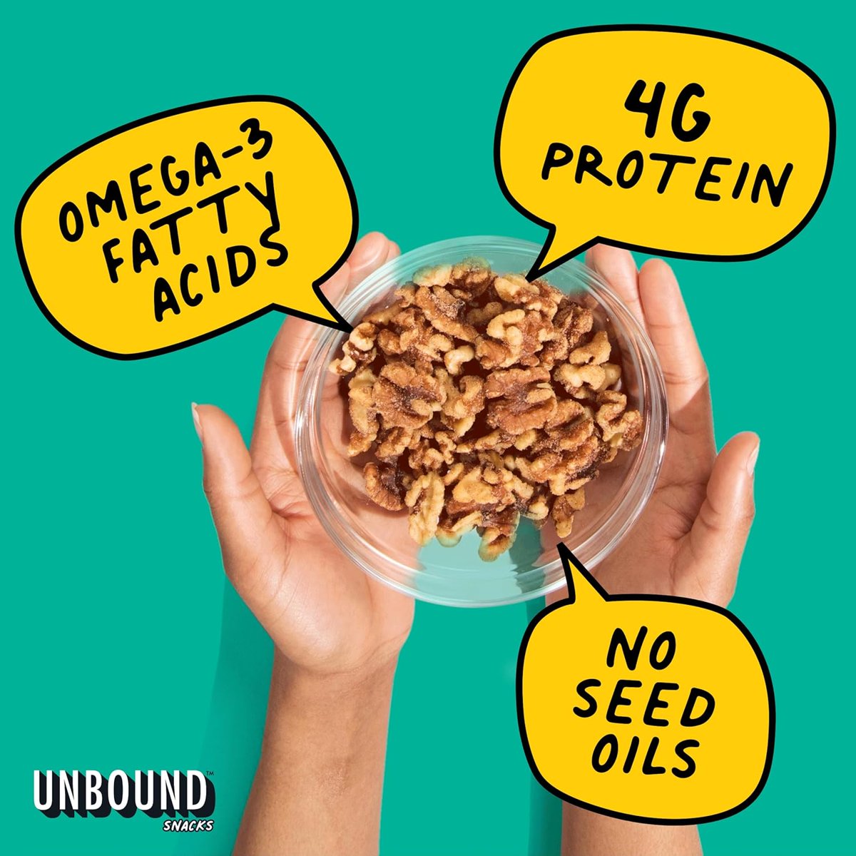 미국직구 Unbound Snacks 견과 113g 5팩 / Unbound Snacks Variety Walnut Sampler, 113g (Pack of 5),  5