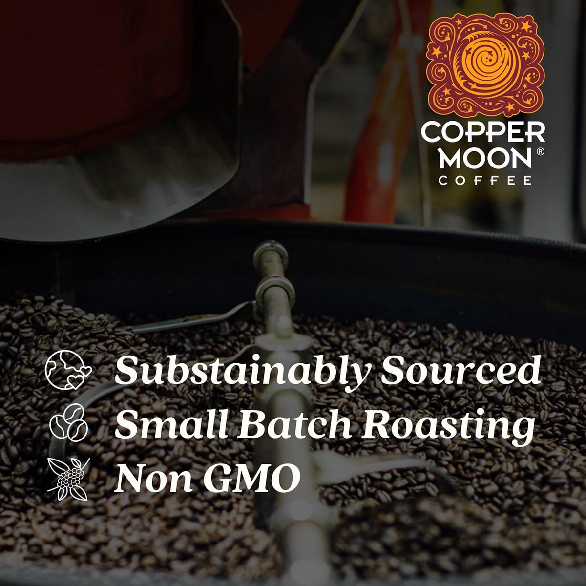 미국직구 Copper Moon 커피 907g / Copper Moon Coffee Light Roast Whole Bean Coffee, Ethiopian Ble 4