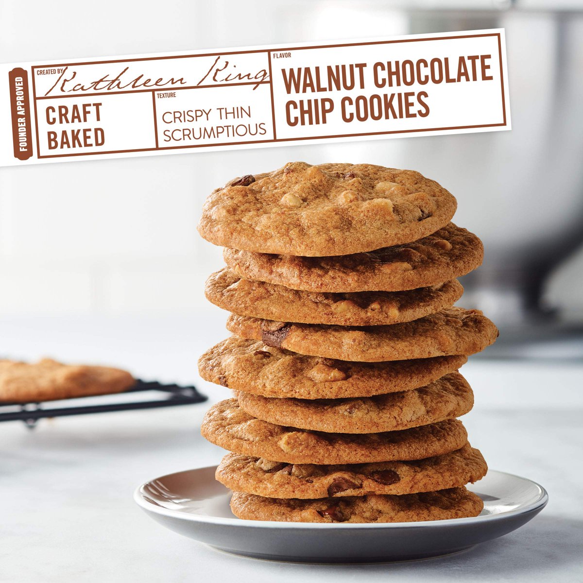 미국직구 3 Pack Tates 초콜릿 198g 3팩 / 3 Pack | Tates Bake Shop Walnut Chocolate Chip Cookies, 4  3