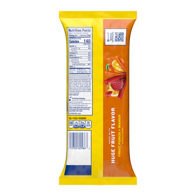 미국직구 JOLLY RANCHER Ropes 캔디 283g 2팩 / JOLLY RANCHER Ropes Fruit Punch and Mango Flavored C 3