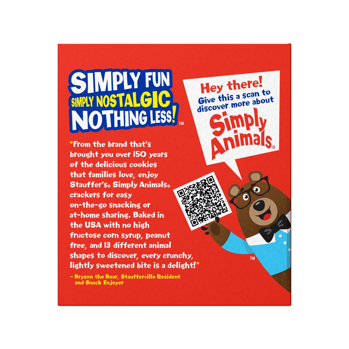 미국직구 Stauffer's Simply Animals 과자 28g 2팩 / Stauffer's Simply Animals Original Animal Crack 5