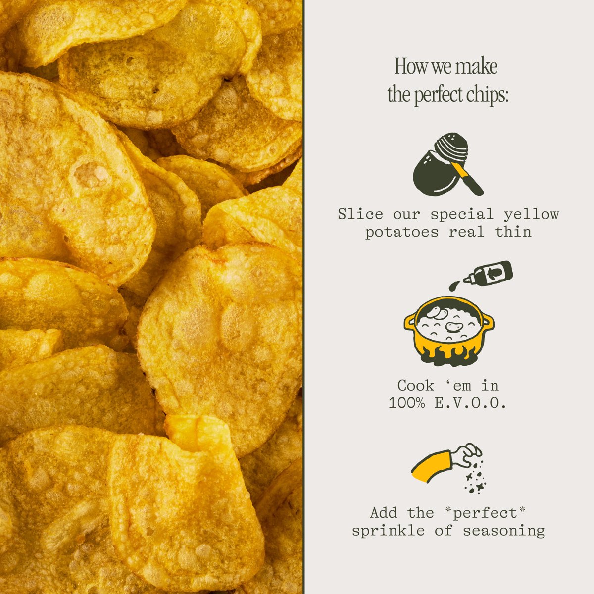미국직구 Graza 156g / Graza Classic Sea Salt Homestyle Potato Chips, 156g Bag 5