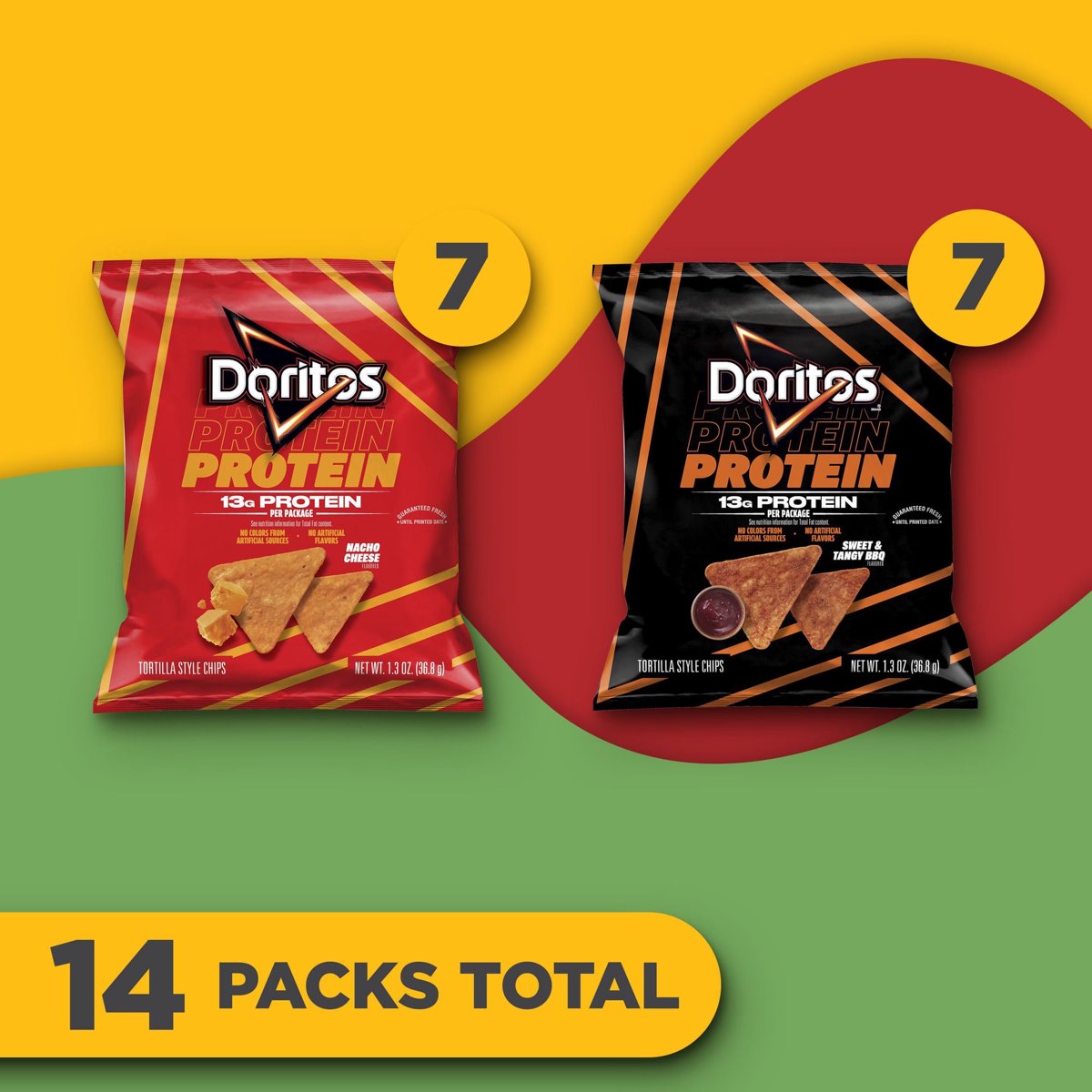 미국직구 Doritos 37g 14팩 / Doritos Protein Tortilla Style Chips Variety Pack, 37g, 14 ct. 4