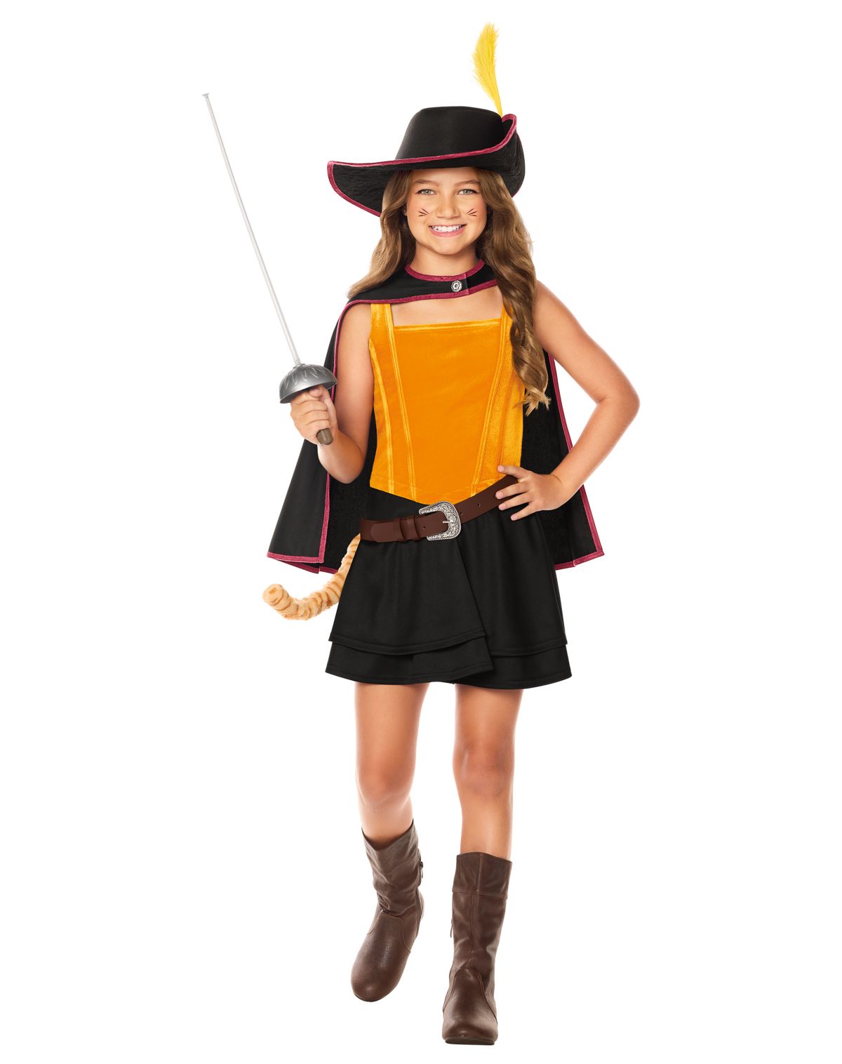미국직구 스피릿할로윈 Kids Puss in Boots Dress Costume - Shrek (할로윈 한정)