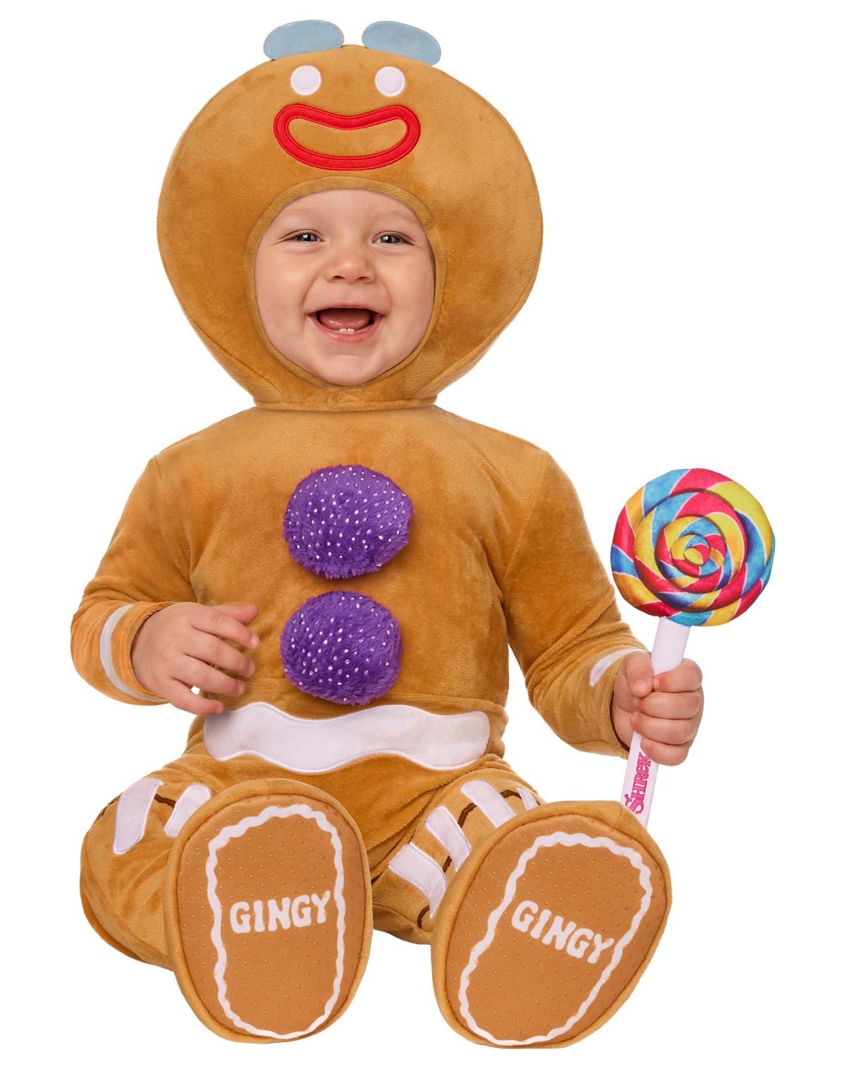 미국직구 스피릿할로윈 Baby Gingy Jumpsuit Costume - Shrek (할로윈 한정)
