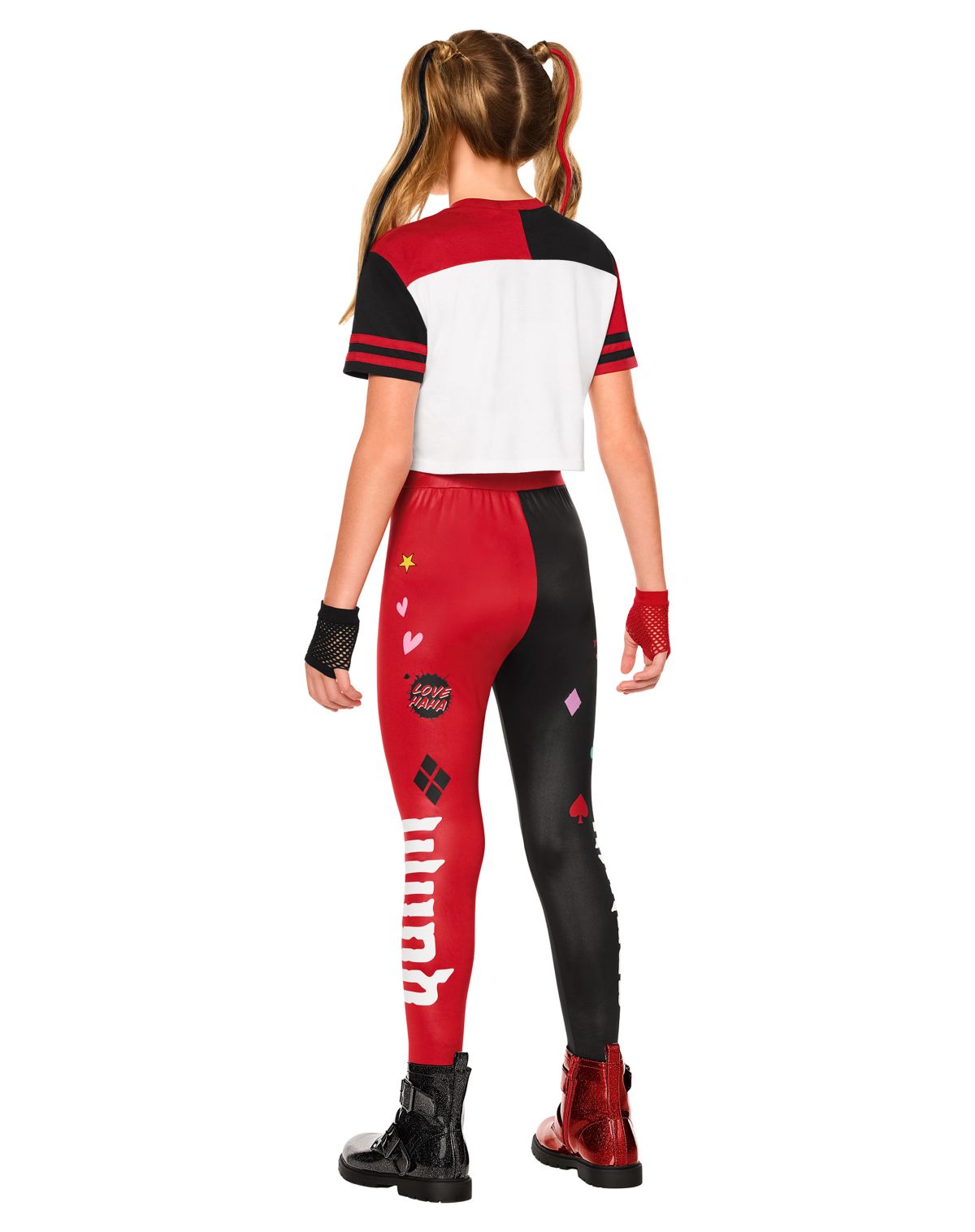 미국직구 스피릿할로윈 Kids Harley Quinn Puddin Costume - DC Villains (할로윈 한정)
