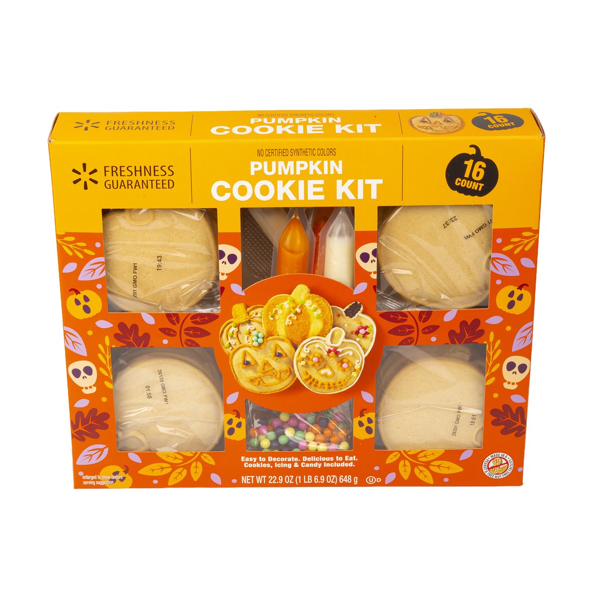 미국직구 Freshness Guaranteed Pumpkin 과자 649g / Freshness Guaranteed Pumpkin Halloween Cookie  4