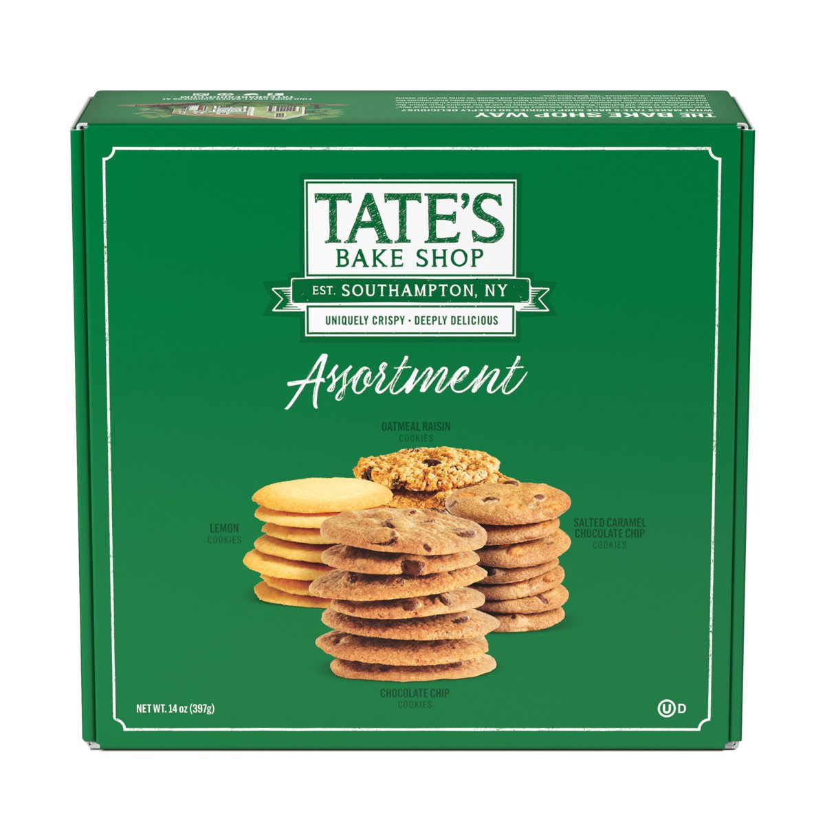 미국직구 3 Pack Tates 초콜릿 397g 3팩 / 3 Pack | Tates Bake Shop Cookies Gift Box, Chocolate Chip, 2