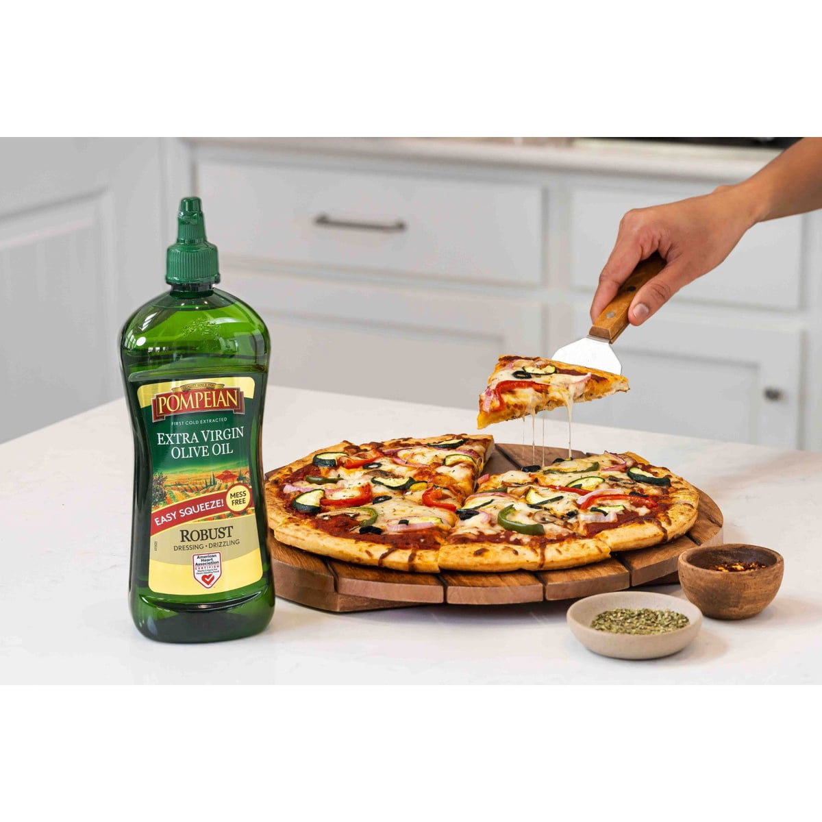 미국직구 Pompeian Robust Squeeze 1.0L / Pompeian Robust Squeeze Extra Virgin Olive Oil, 1.0L 7