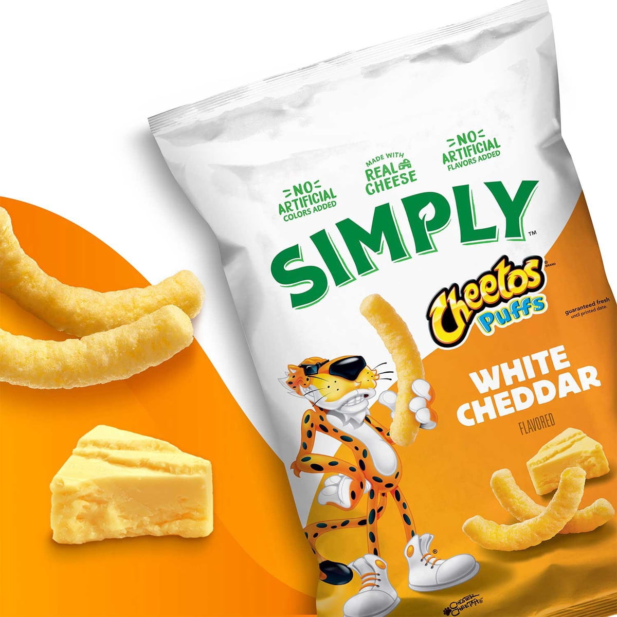 미국직구 Simply Cheetos 354g / Simply Cheetos White Cheddar Puffs, 354g 4
