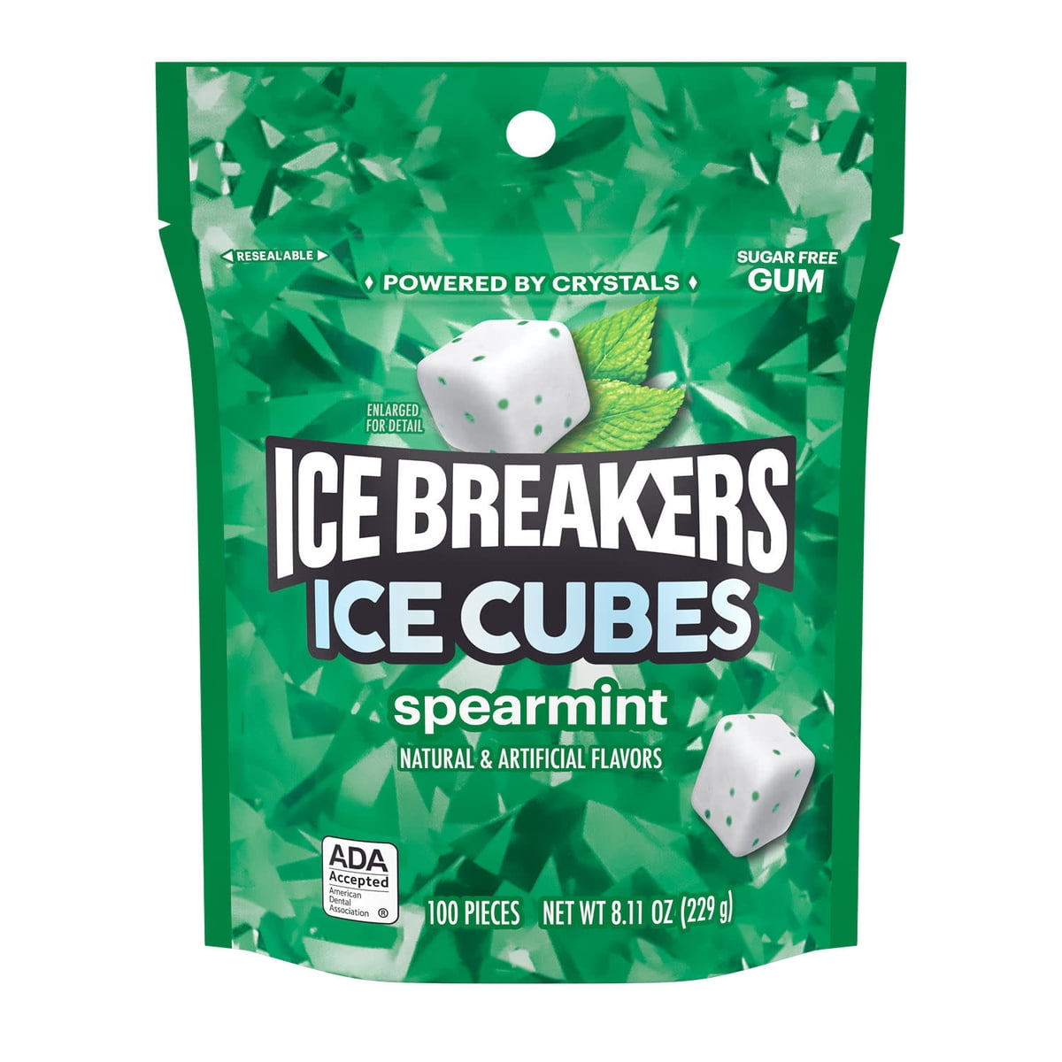 미국직구 Ice Breakers Ice 230g / Ice Breakers Ice Cubes Spearmint Flavored Sugar Free Chewing  2