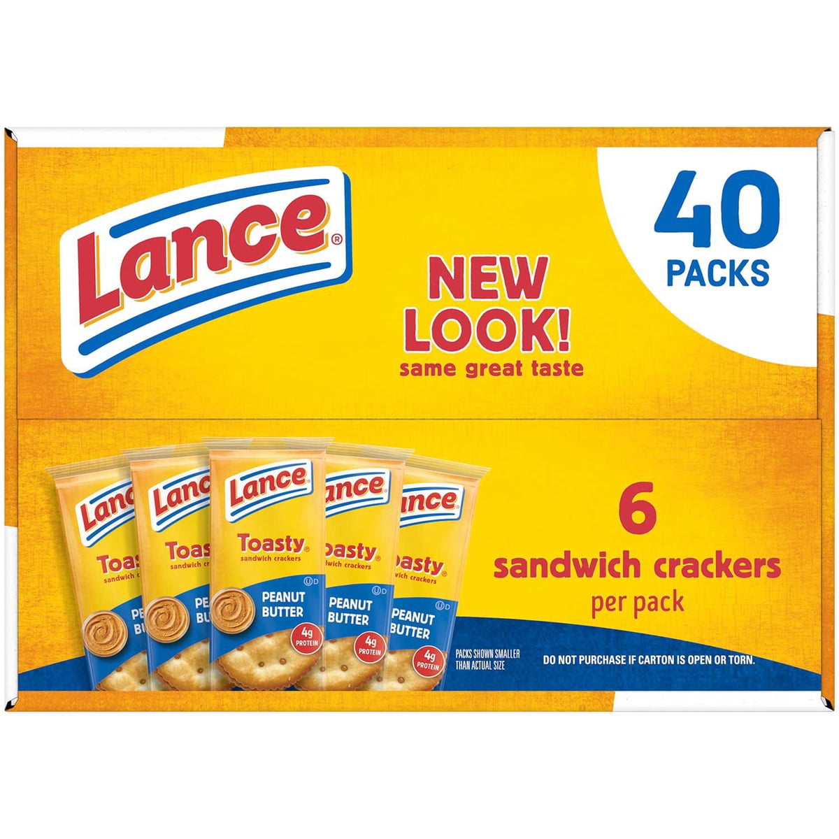 미국직구 Lance Toasty Peanut 견과 37g / Lance Toasty Peanut Butter Sandwich Crackers, 37g, 40 pk 4