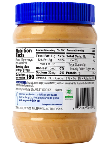 미국직구 원더풀 Peanut Butter & Co, White Chocolate , Peanut Butter Spread, 16 oz