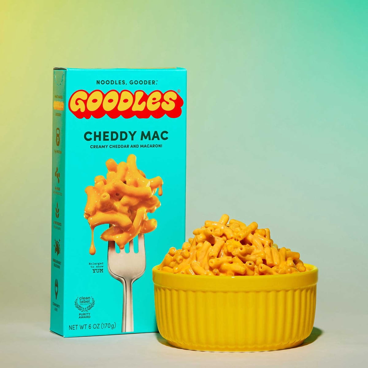 미국직구 GOODLES Cheddy Mac 170g / GOODLES Cheddy Mac & Cheese, 170g 4 pk. 2