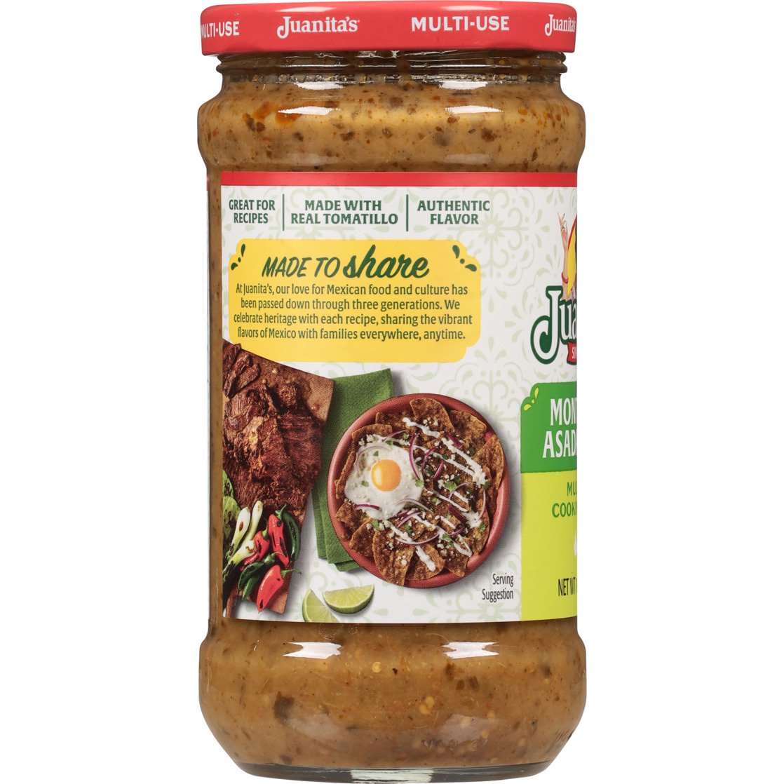 미국직구 Juanita's Foods Monterrey 454g 2팩 / Juanita's Foods Monterrey Asada Verde Multi-Use C 2