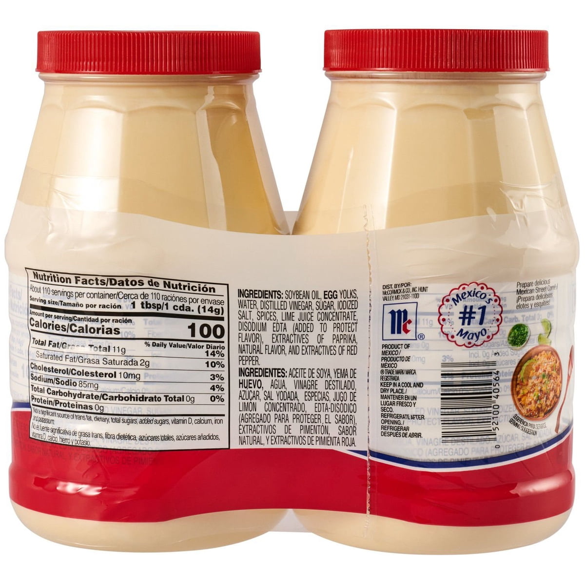 미국직구 McCormick Mayonesa Mayonnaise 828ml / McCormick Mayonesa Mayonnaise with Lime Juice,  6