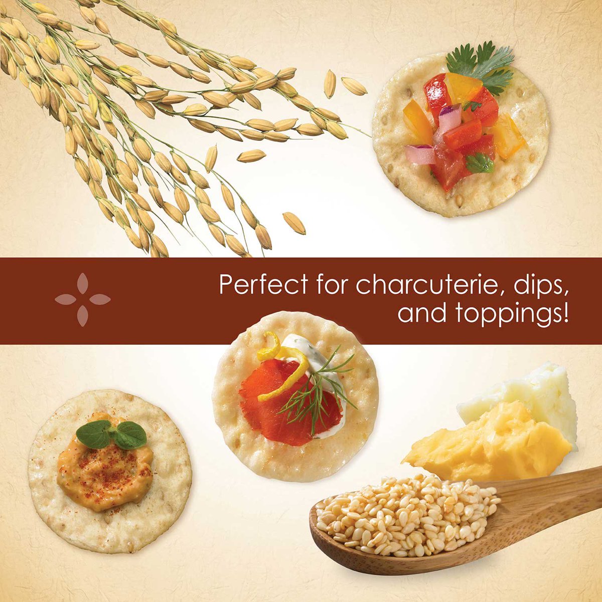 미국직구 Crunchmaster 과자 595g / Crunchmaster Variety Pack Rice Crackers, 595g, 2 pk. 5