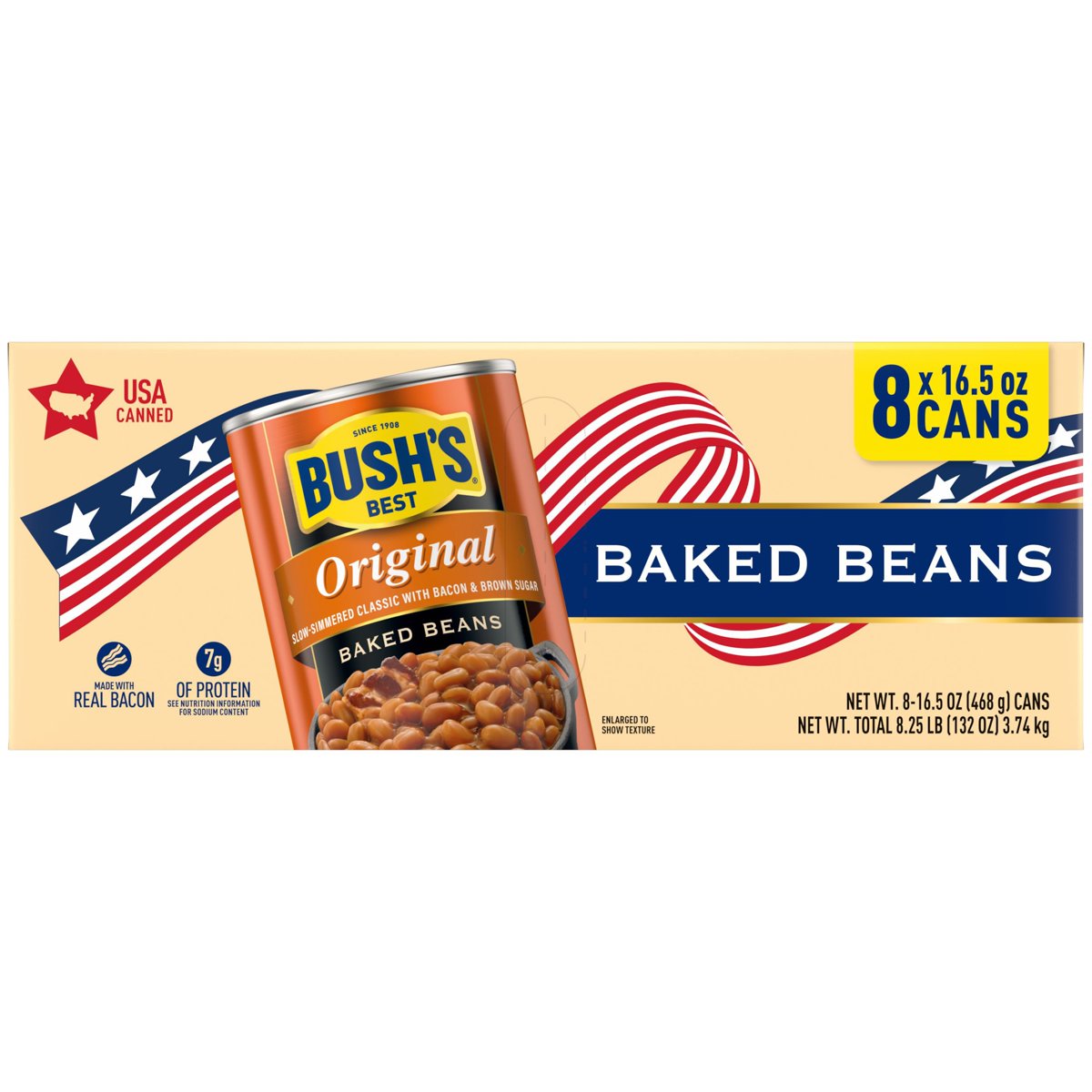 미국직구 Bush's 468g 8팩 / Bush's Original Baked Beans, 468g, 8 ct. 4