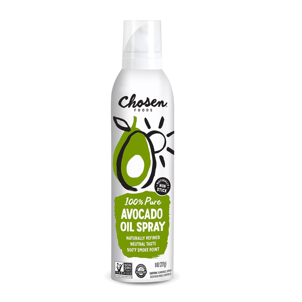 미국직구 Chosen Foods Avocado 237ml / Chosen Foods Avocado Oil Cooking Spray 237ml, 2 pk. 6