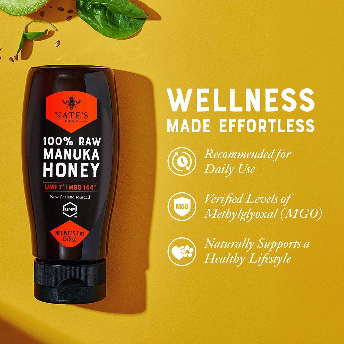 미국직구 Nate's Honey New 374g / Nate's Honey New Zealand Manuka Honey, 374g 4