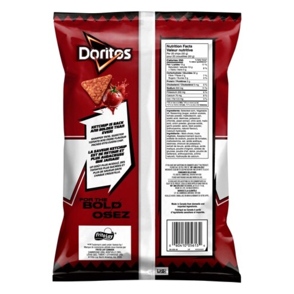 미국직구 Doritos Ketchup Tortilla 210g / Doritos Ketchup Tortilla Chips Tangy Canadian Snack 2 4