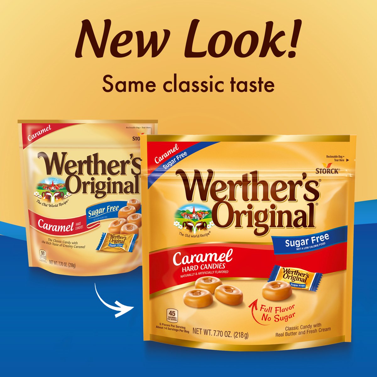 미국직구 Werther's 캔디 218g / Werther's Original Hard Sugar Free Caramel Candy, 218g 3