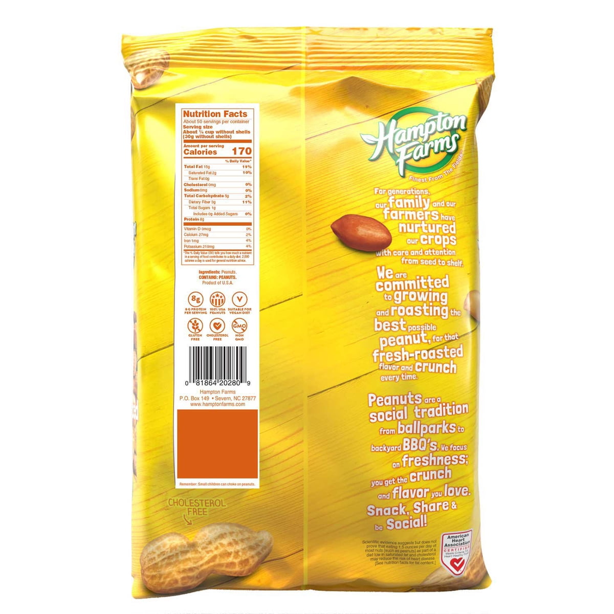 미국직구 Hampton Farms Unsalted 견과 / Hampton Farms Unsalted In-Shell Peanuts, 5 lbs. 2