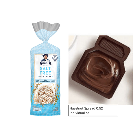 미국직구 127g / (1 PACK)Quaker Rice Cakes Salt Free Crunch Gluten Free 127g 1