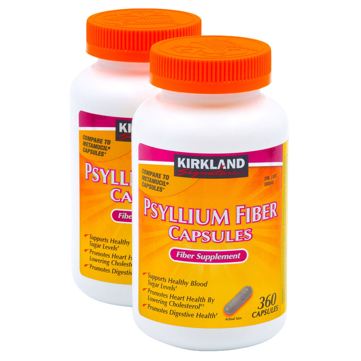 미국직구 커클랜드 식이섬유 Kirkland Signature Psyllium Fiber, 720 Capsules