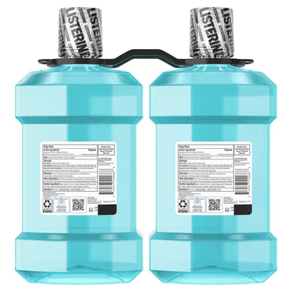 미국직구 리스테린 가글 Listerine UltraClean Coolmint Mouthwash, 1.5 Liter, 2-count