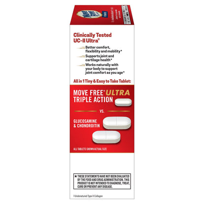 미국직구 쉬프 관절 영양제 Schiff Move Free Ultra Triple Action Joint Supplement, 75 Tablets