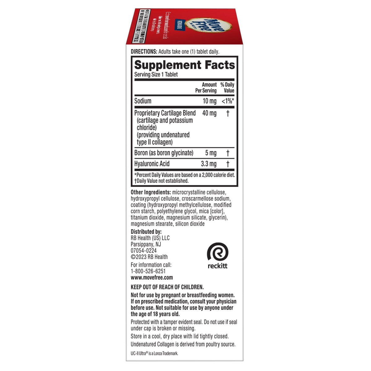 미국직구 쉬프 관절 영양제 Schiff Move Free Ultra Triple Action Joint Supplement, 75 Tablets