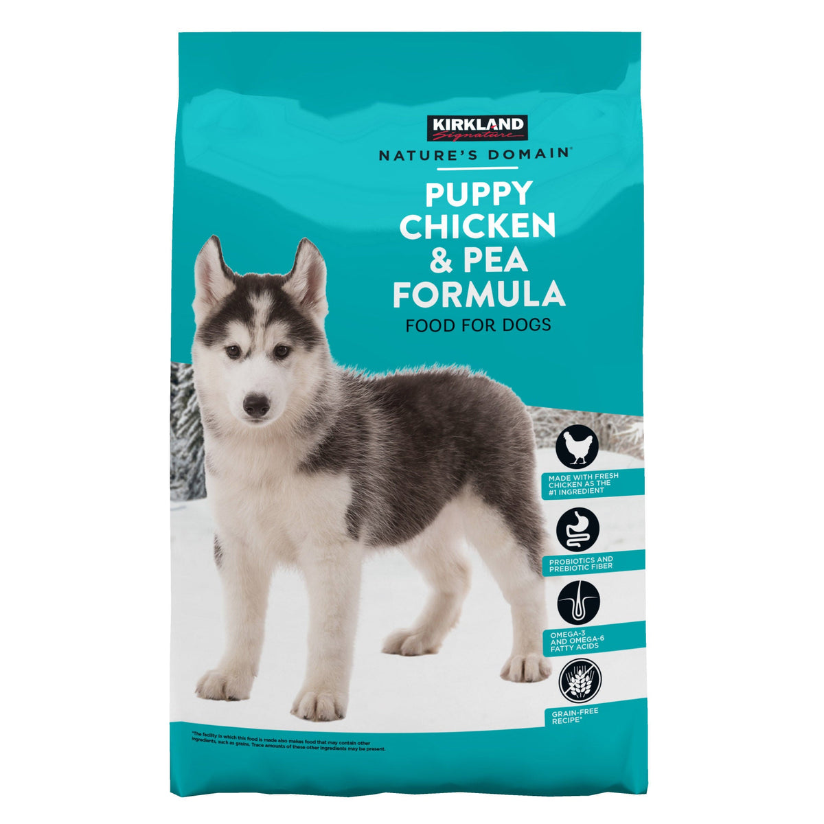 미국직구 커클랜드 강아지 사료 Kirkland Signature Nature's Domain Puppy Formula Chicken & Pea Dog Food 20 lb.